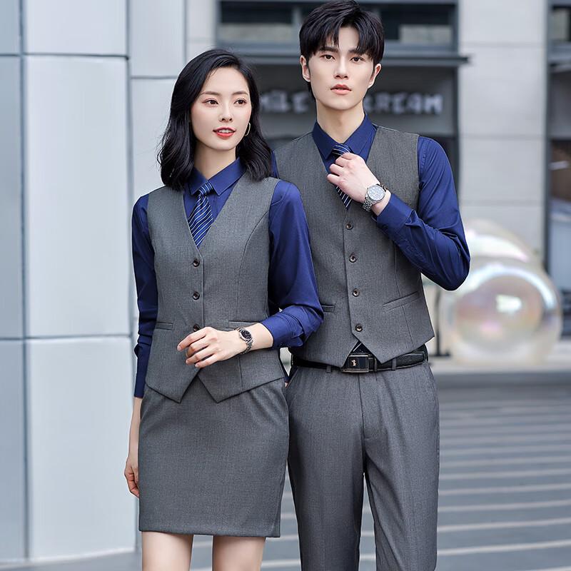 Tluoman Unisex Slim Fit Business Suit Vest