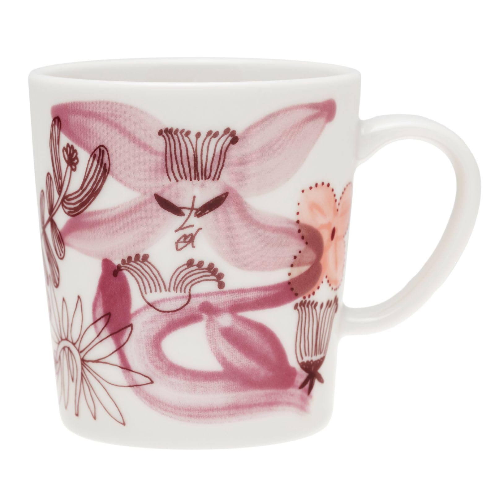 

[Officially Imported] Arabia Kukkamer Mug, Pink, 0.3L, 1078378