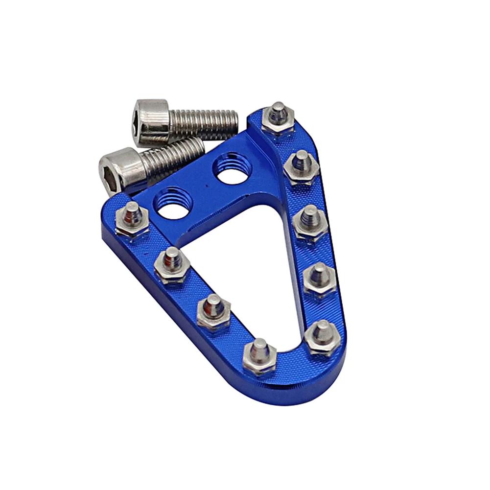 Aluminum Motorcycle Rear Brake Pedal Pads Step Plate Tip for KTM SX SXF EXC EXCF XC XCF XCW XCFW TC TE 2008-2016 for Husqvarna