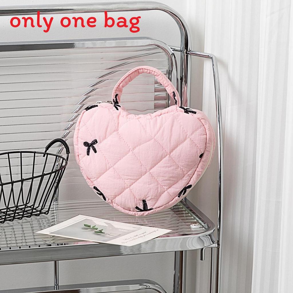 Floral Embroidery Cosmetic Bag With Large Capacity For Travel And Home Use