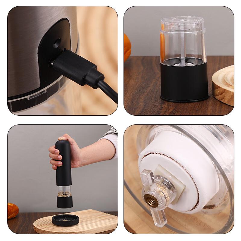 Abdo Electric Stainless Steel Pepper Grinder