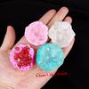 1pc Natural Crystal Aura Moroccan Agate Crystal Cave Ornament Crystal Raw Stone Treasure Pot Home Desktop Decoration Stone gifts