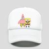 Fashion Cute SpongeBobs Print Baseball Cap Cartoon Men Women Summer Sun Mesh Hat Anime Adjustbale Sunshade Golf Cap Trucker Hat