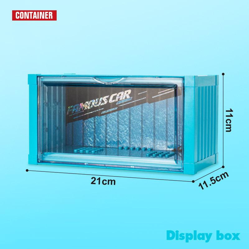 Caixa de Exibição Carro Veloz Recipiente Caixa de Armazenamento Modelo Caixa à Prova de Poeira Moc Diy Blocos de Construção Para 76914 76906 76900 BaseplateBrinquedos