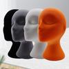 Female Styling Flocking Foam Head Mold Wig Holder DIY Headwear Display Model