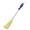 Brosse de nettoyage de bouteilles flexibles à long manche, outil de nettoyage de théière de cuisine