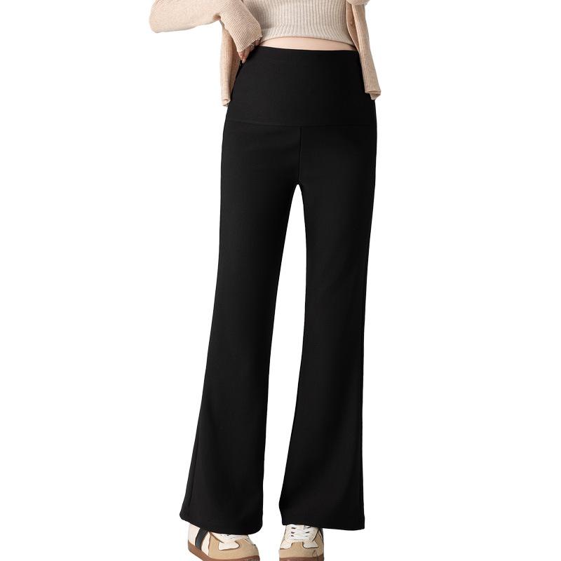 2026 Spring Maternity Slim Fit High Waist Cropped Pants