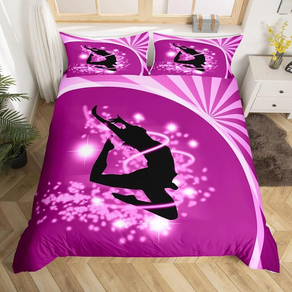 Comforter Paris Eiffel Tower Twin Kingballet Dancer Swan Cartoon Bedding Setgirls Boys Gift Floral Romantic Comforter