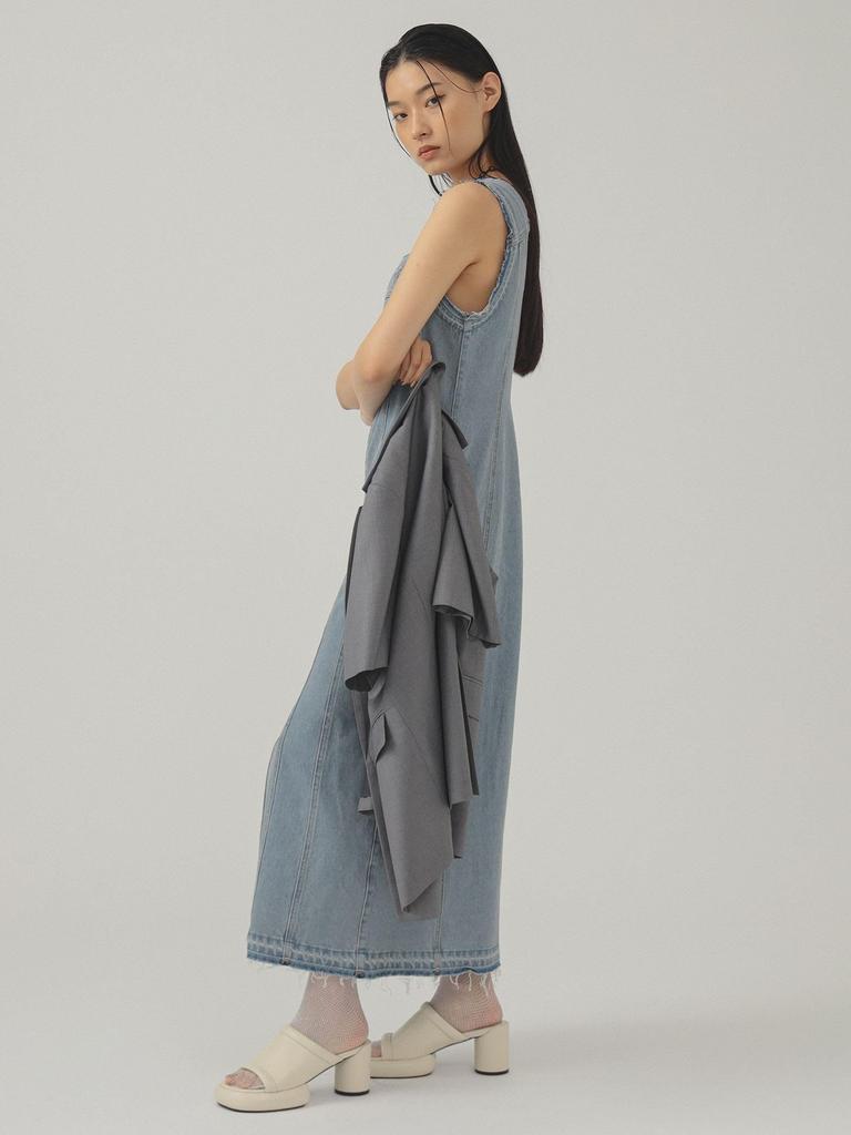 Ray Beams Women's Denim Zip Tight Dress, Blue 0