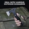 11-in-1 Multitool Axe Hammer,Multifunctional Camping Tactical Axe Outdoor Folding Combination Tool, All-in-One Survival Tool