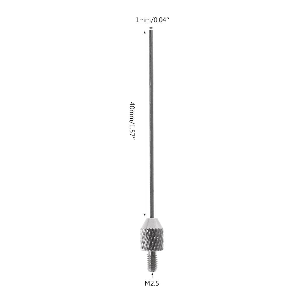 Dial Indicator Needle M2.5 Thread 1mm Needle Diameter Length Measuring Durable