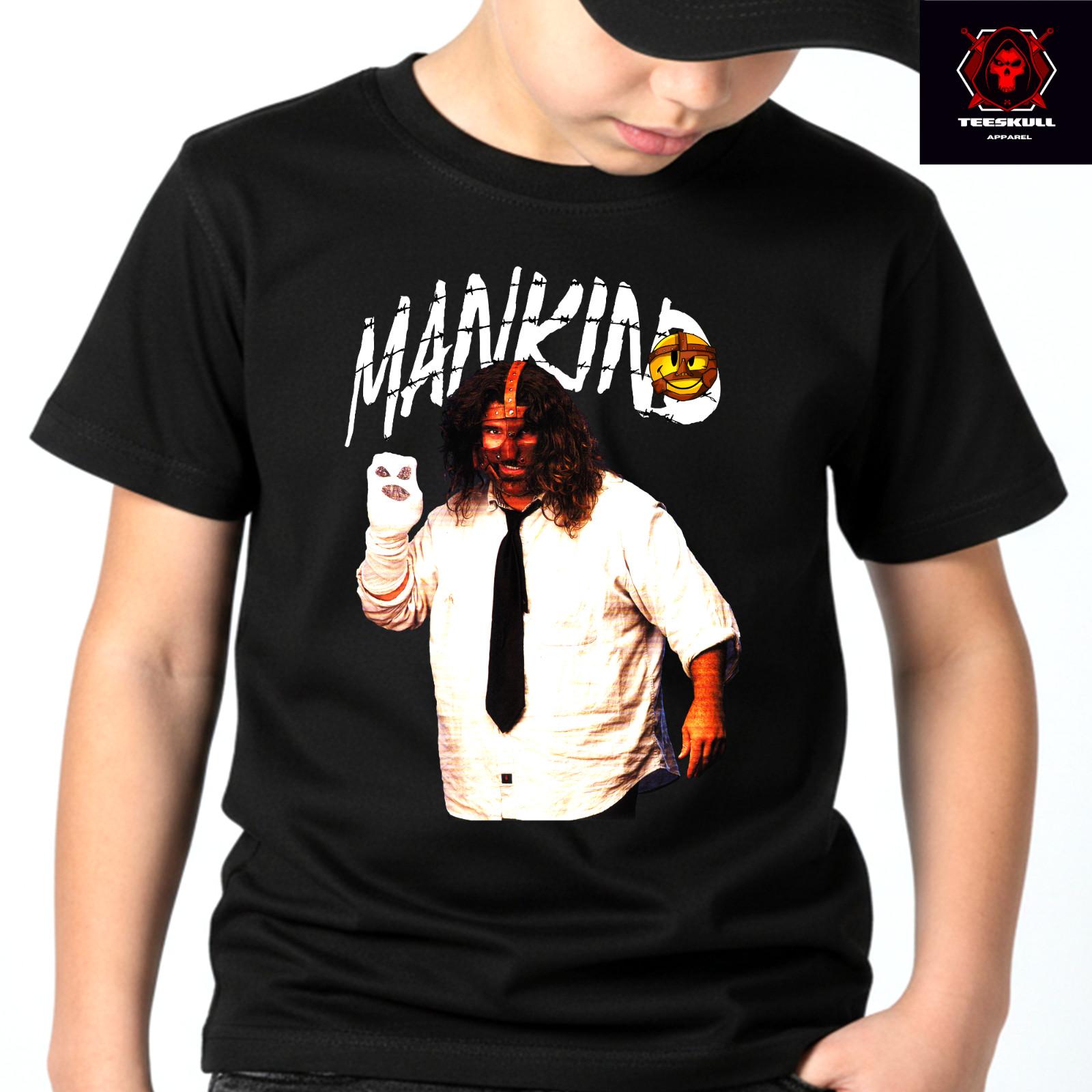 Mankind WWE Superstars Top Premium Soft Cotton Unisex T-Shirt 4XL