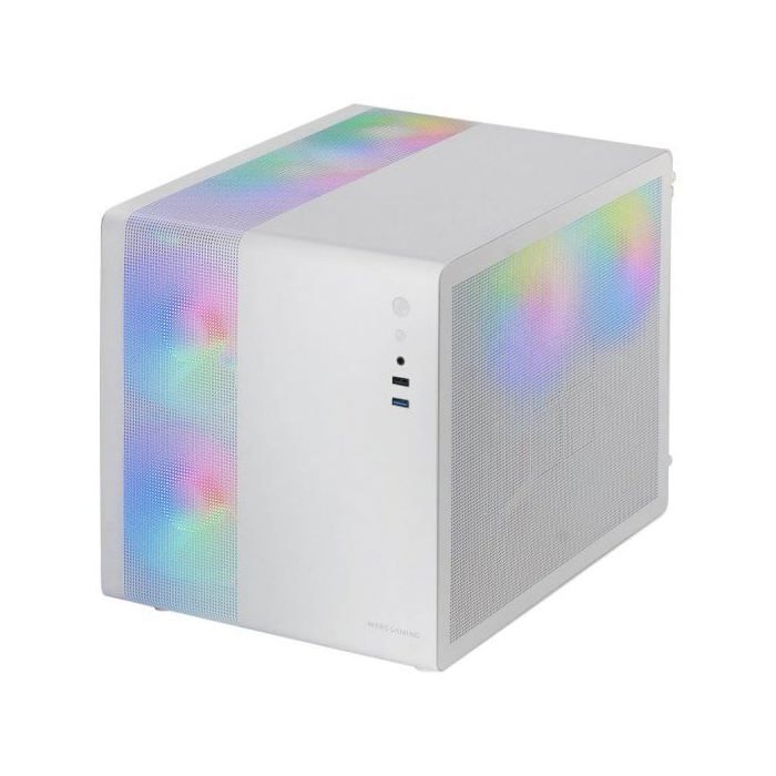 Boîtier Gaming - MARS GAMING - MC-400 - Micro-ATX - Verre Trempé - 3 Ventilateurs FRGB 120mm
