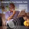 Bluetooth Speaker Clock Wake Up Light Alarm Clock with Sunrise Sunset Simulation Colorful Night Light Music Player  Clock