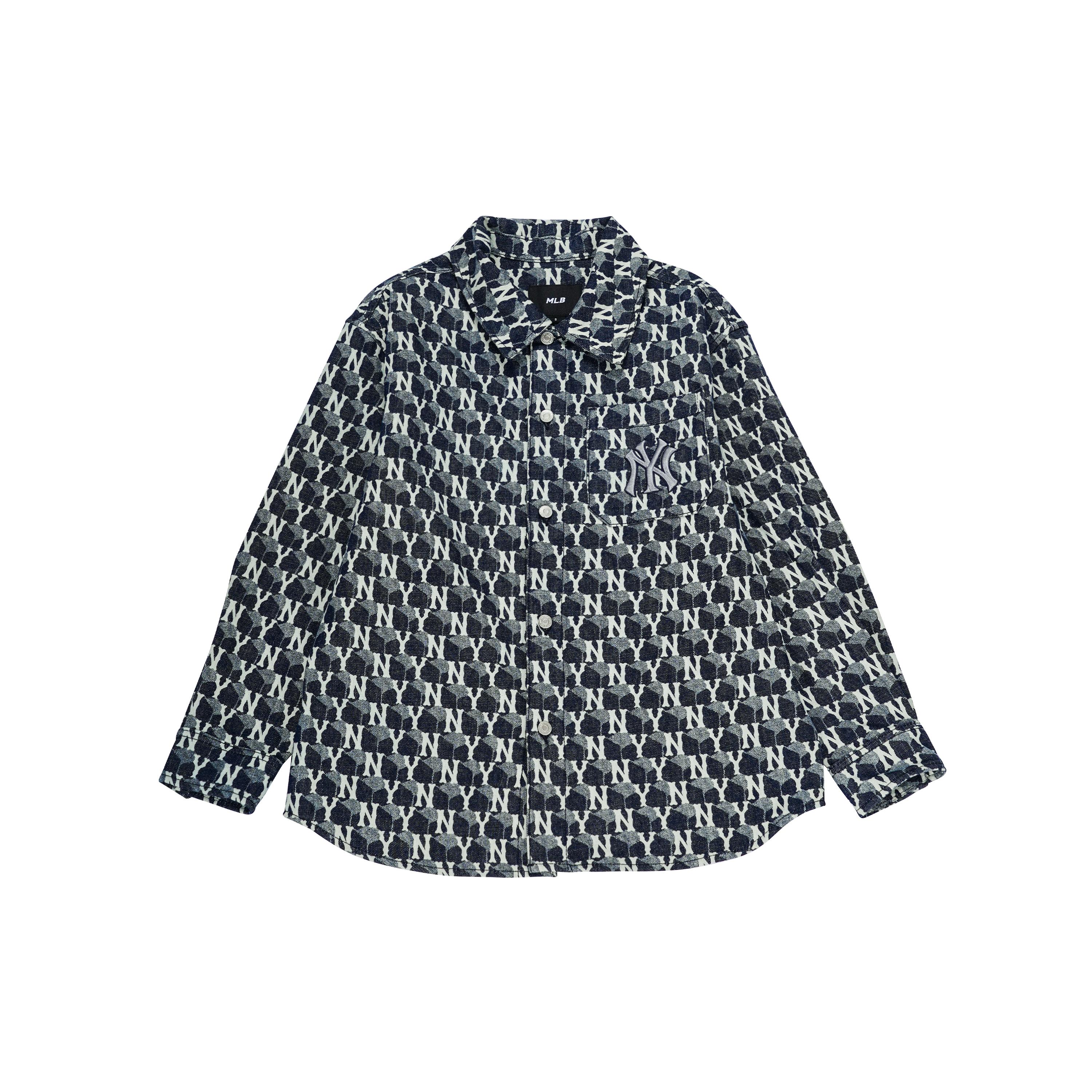 

New MLB Shirt Unisex Dark Marine Blue 3ADRM0624-50NYD XS