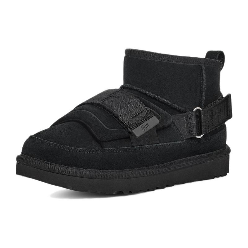 UGG Classic Ultra Mini Hybrid Boot Black Women's Sneakers 1133471-BLK