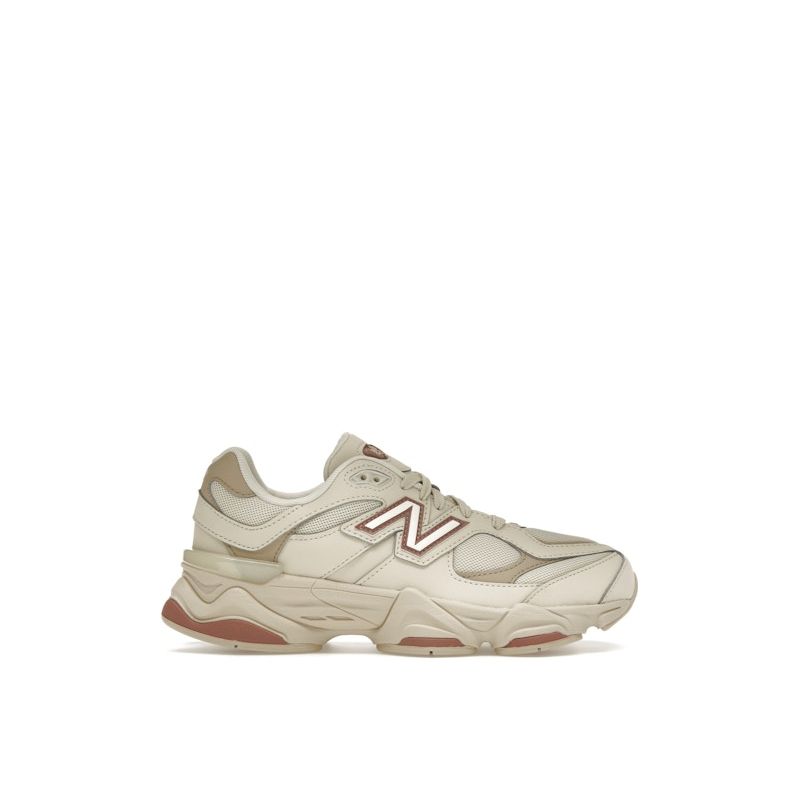 

New Balance 9060 Big Kid Bone Sparrow Детские кроссовки Кремово-бордовые GC9060GC 36