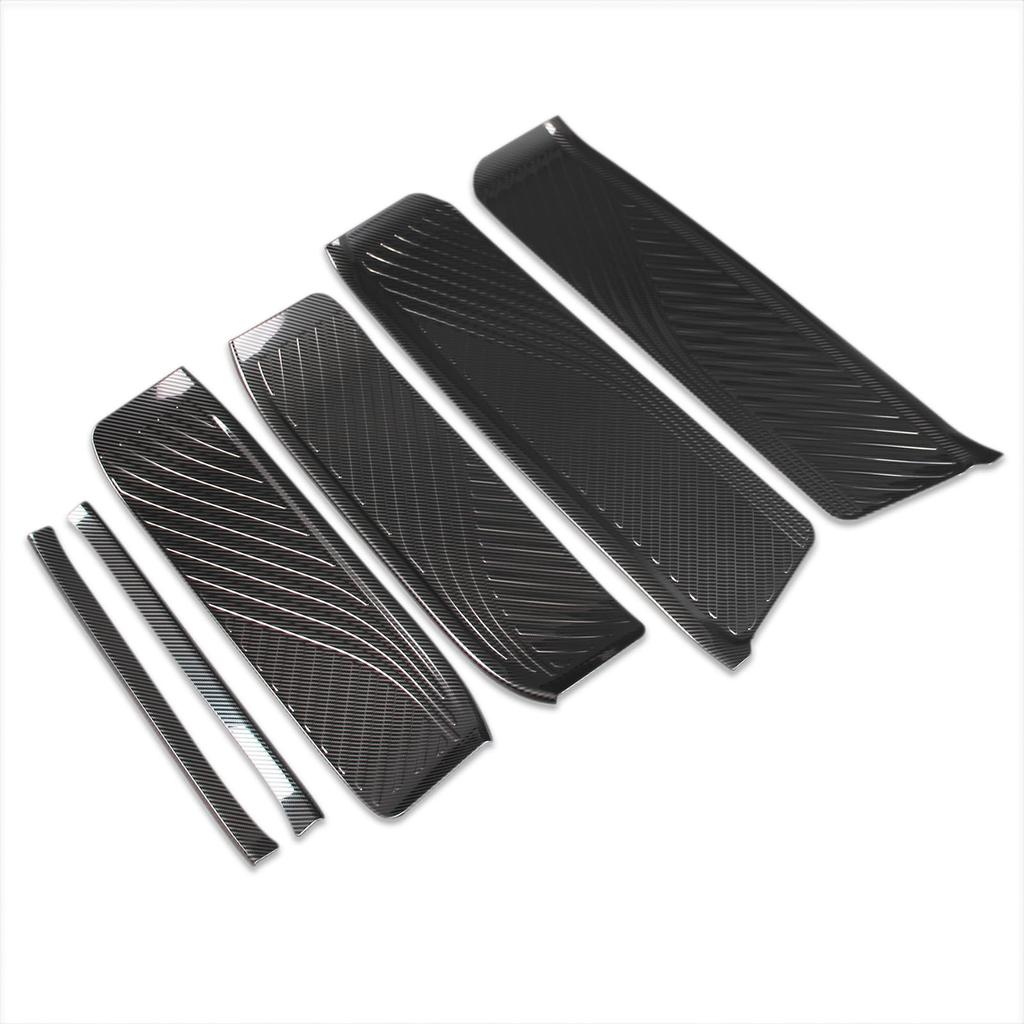 RUIQ Toyota New Alphard Vellfire 40 Series Exclusive Interior Stainless Steel Step Garnish Side Step Garnish Exclusively Designed for TOYOTA ALPHARD