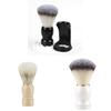 Mens Shaving Brush With Wooden Handle For Beard Grooming And Facial Cleansing