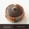 Solid Wood Zen Incense Burner Base for Tea Ceremony - Creative Chinese Agarwood & Sandalwood Accessories