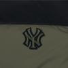 New MLB Base Logo Down Jackets Women's Green 31DJ05961-50K