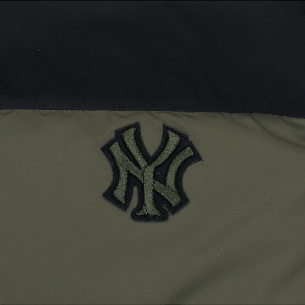 New MLB Base Logo Down Jackets Women's Green 31DJ05961-50K