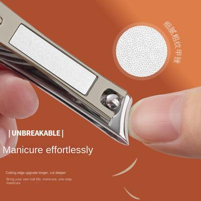 Anti-splash Large Diagonal Nail Clippers Diagonal Pliers Alloy Nail Manicure Tools Large Opening Pedicure Tools Household