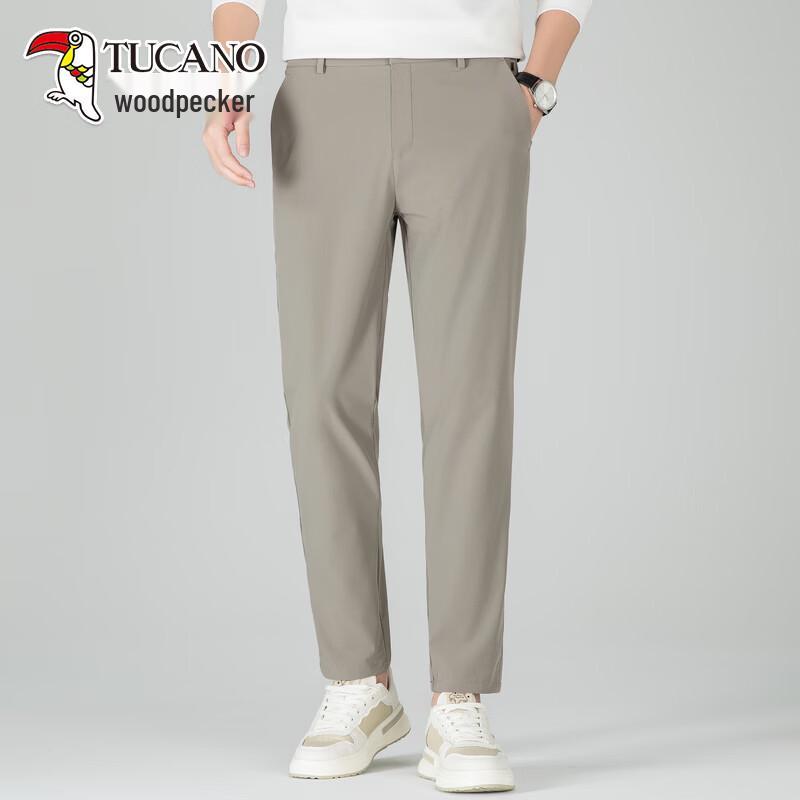 TUCANO Men's Ice Silk Stretch Casual Trousers