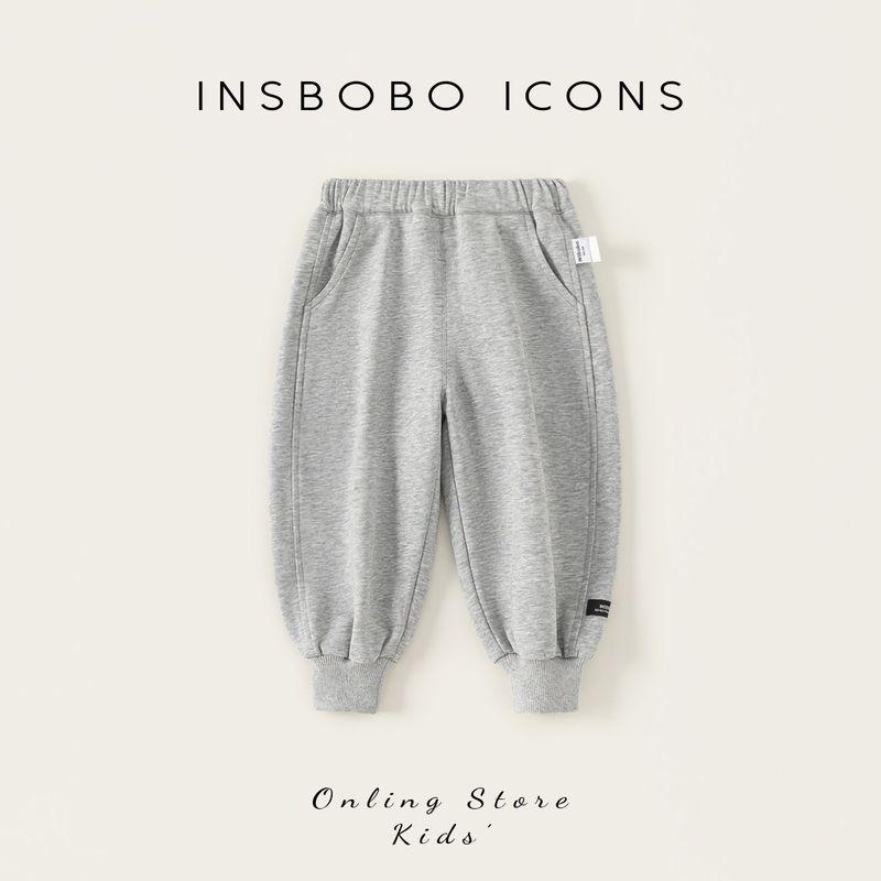 Children s Pants Baby Long Pants 2026 Spring New Style Girls  Sweatpants Children s Clothing Boys  Jogger Pants Sports Pants Spring and Autumn Heather Grey (Spring/Autumn Collection) 110