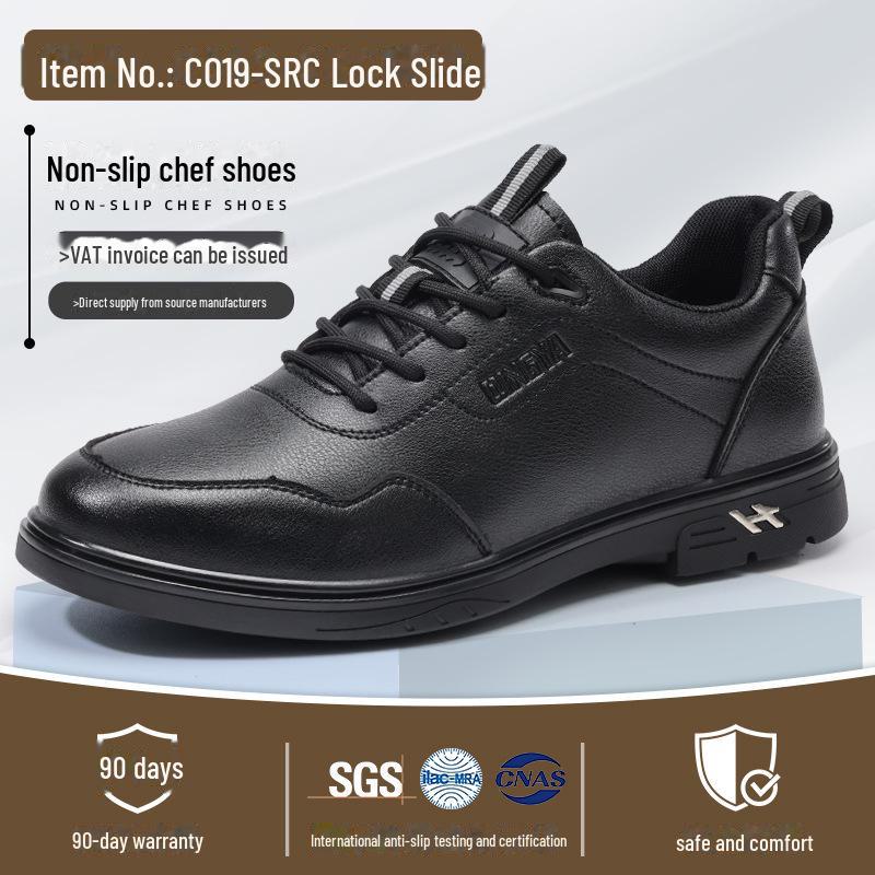 2025 Chef Shoes: Wear-Resistant, Lightweight, Comfortable, Waterproof, Oil-Proof, Non-Slip for Hotel Kitchen Work