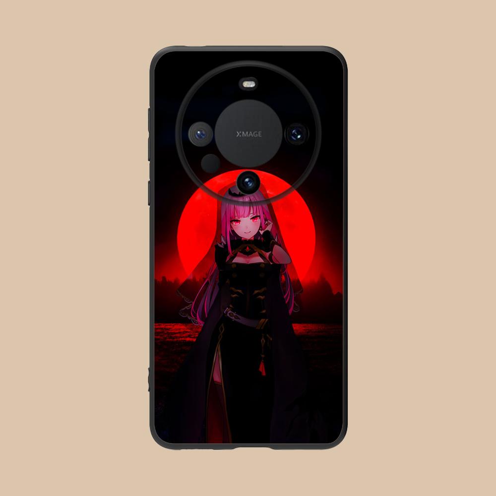 Holo Mori Calliope Matte TPU Mobile Phone Case for Huawei Mate 60 50 40 30 20 10 Pro Plus Lite E 5G Colorful Printing Cover