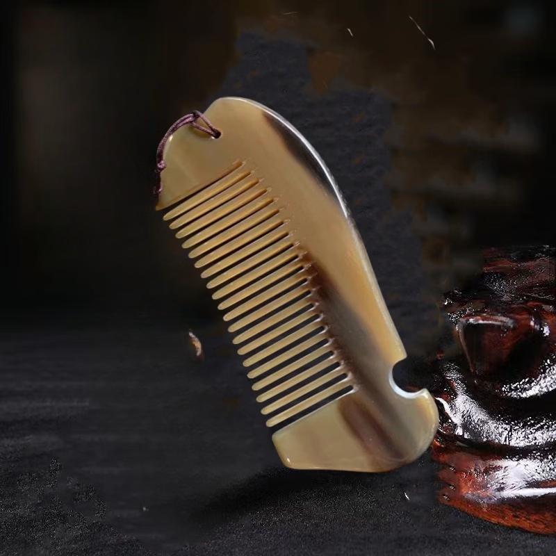 Unisex Ox Horn Meridian Massage Comb
