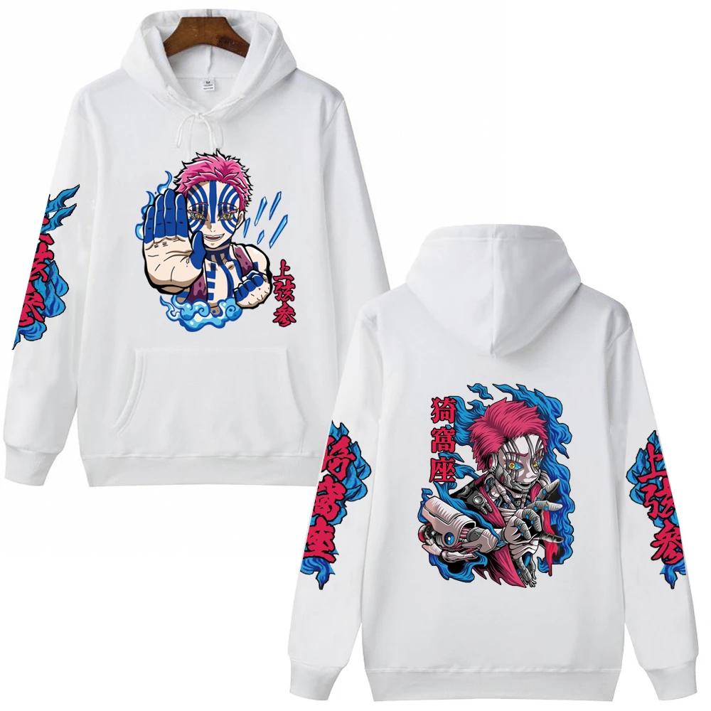 Demon Slayer Tomioka Giyuu Japan Anime Printed Hoodie Men Women Sweatshirts Winter Warm Unisex Casual Streetwear