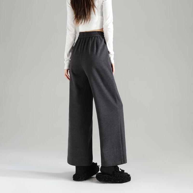 TonLion 2025 Women's Wool Blend Cropped Cigarette Pants