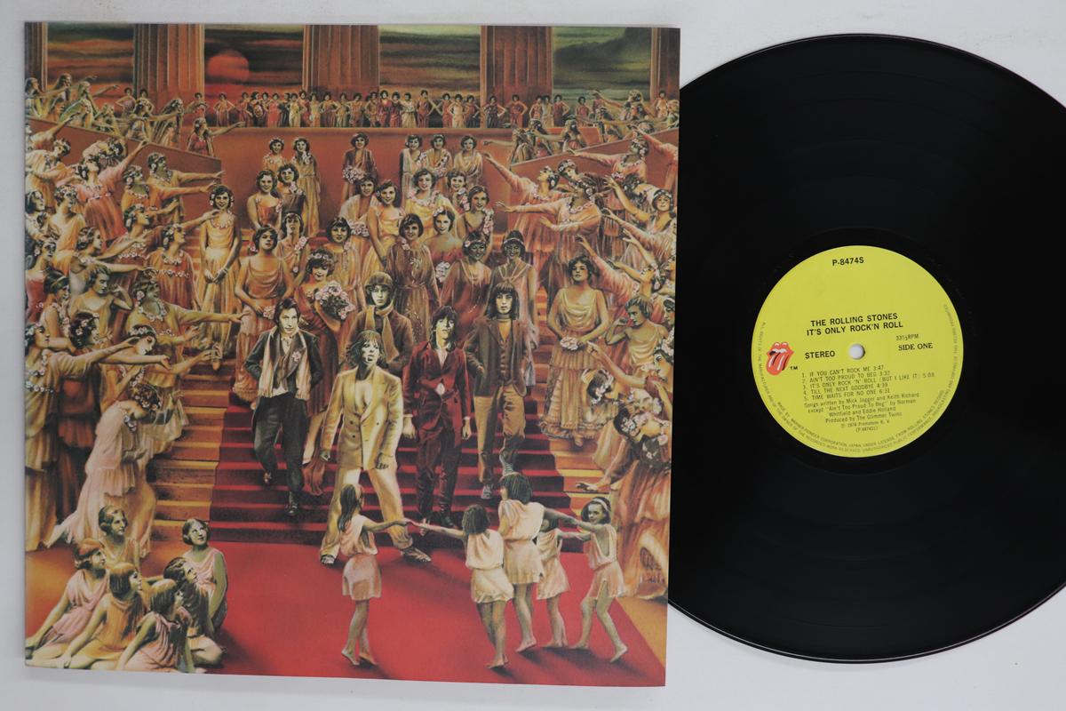 Виниловая пластинка ROLLING STONES Its Only Rockn Roll P8474S ROLLING STONES 1974 Япония Рок Б/у