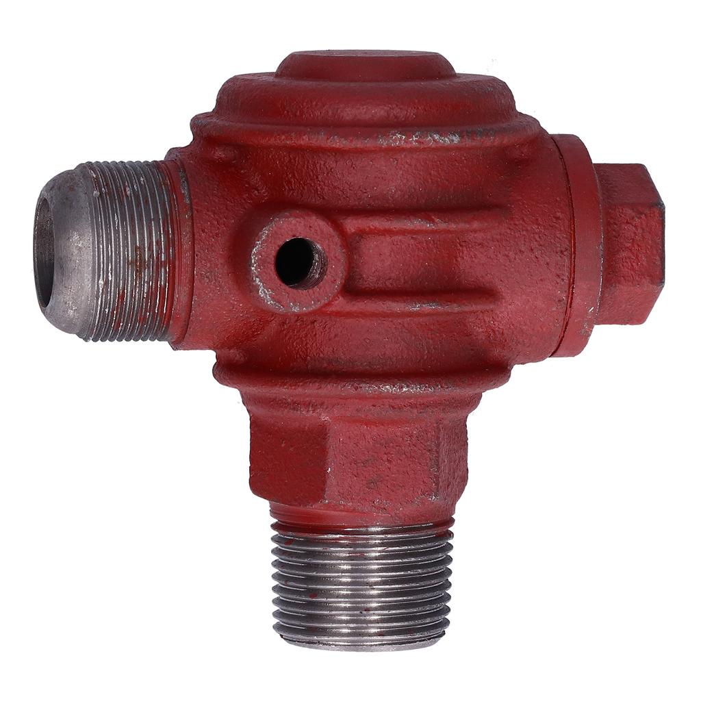 Check Valve Cast Iron Unidirectional Piston Type Backflow Valve 3 Way Air Compressors Parts