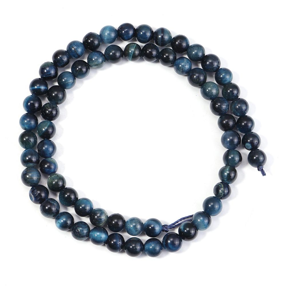 

Натуральный камень Глубокий синий тигровый глаз Бусины 6 8 10 12 мм Круглые Свободные Разделительные Бусины Для Изготовления Украшений Браслет Ожерелье Аксессуары