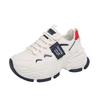 Women's Sports Shoes Vulcanized Women's Running Shoes Sporty Style Thick Sole Height Increasing Fashionable and Versatile