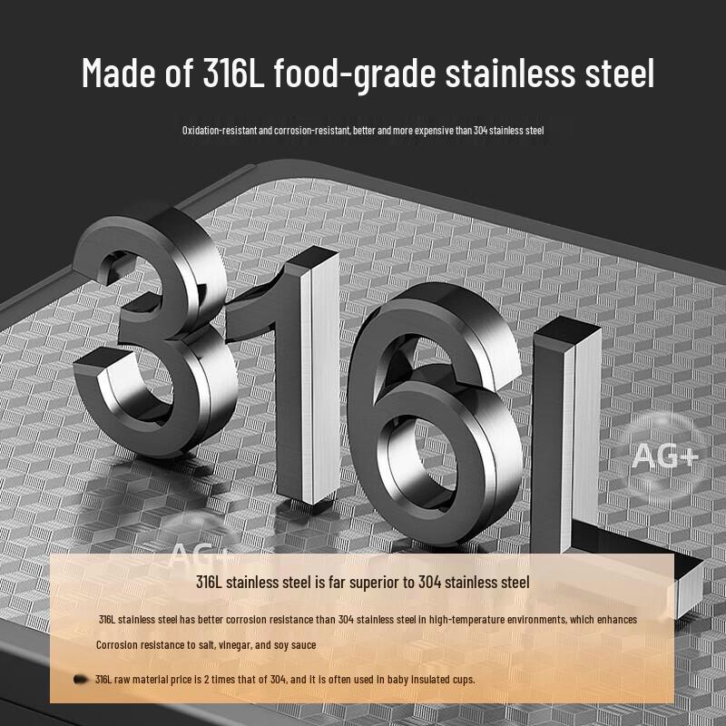 HOCUF 316L Stainless Steel 7-Piece Kitchen Utensil Set