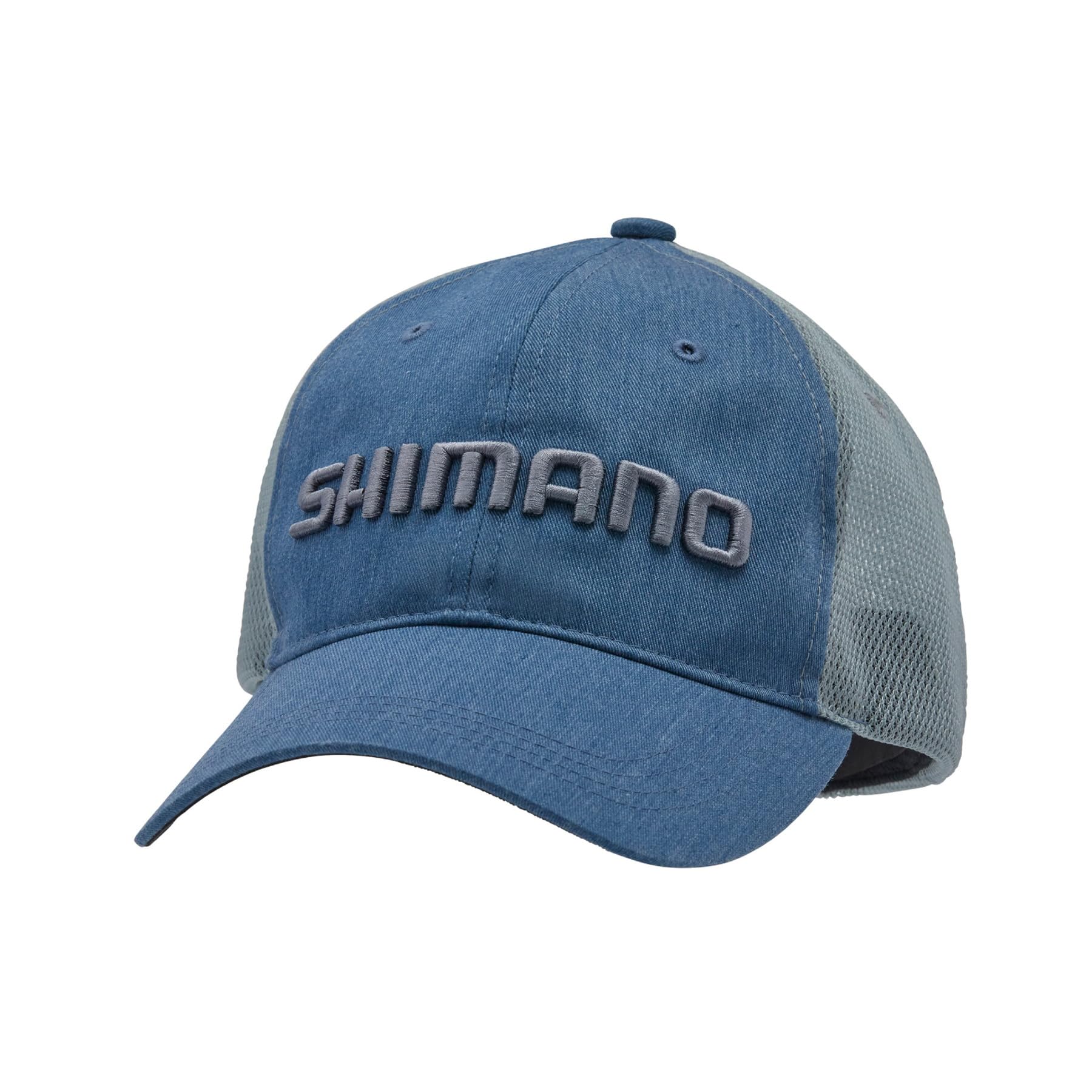 

Кепка из саржи и сетки, цвет микс, синий, M [Shimano] CA-008V