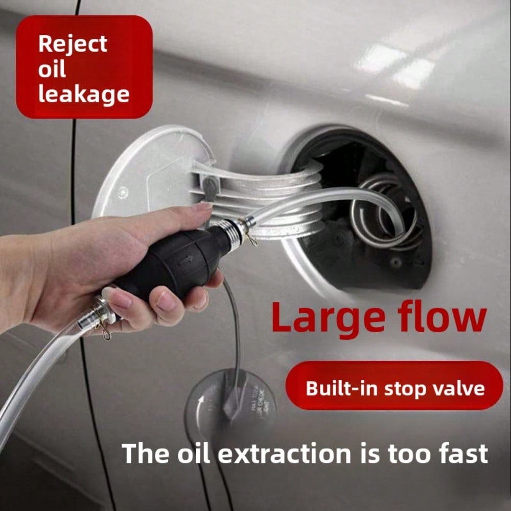 Car Manual Oil Extractor Car Pumping YouTube Self-priming Water Pumping Oil Pump Household Fish Tank Water Changer Oil Pumping Artifact