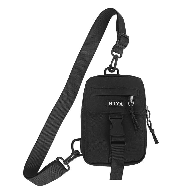 Men Mini Chest Bag Women Commuter Mobile Phone Bag Shoulder Bag