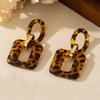 Earrings Chain earrings, acrylic earrings for women, geometric earrings
