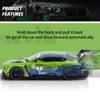 Model auta Bentley Continental GT3 v měřítku 1/32, stahovací autíčko se zvukem a světlem pro děti Batole Kluci Dívčí Dárková kolekce