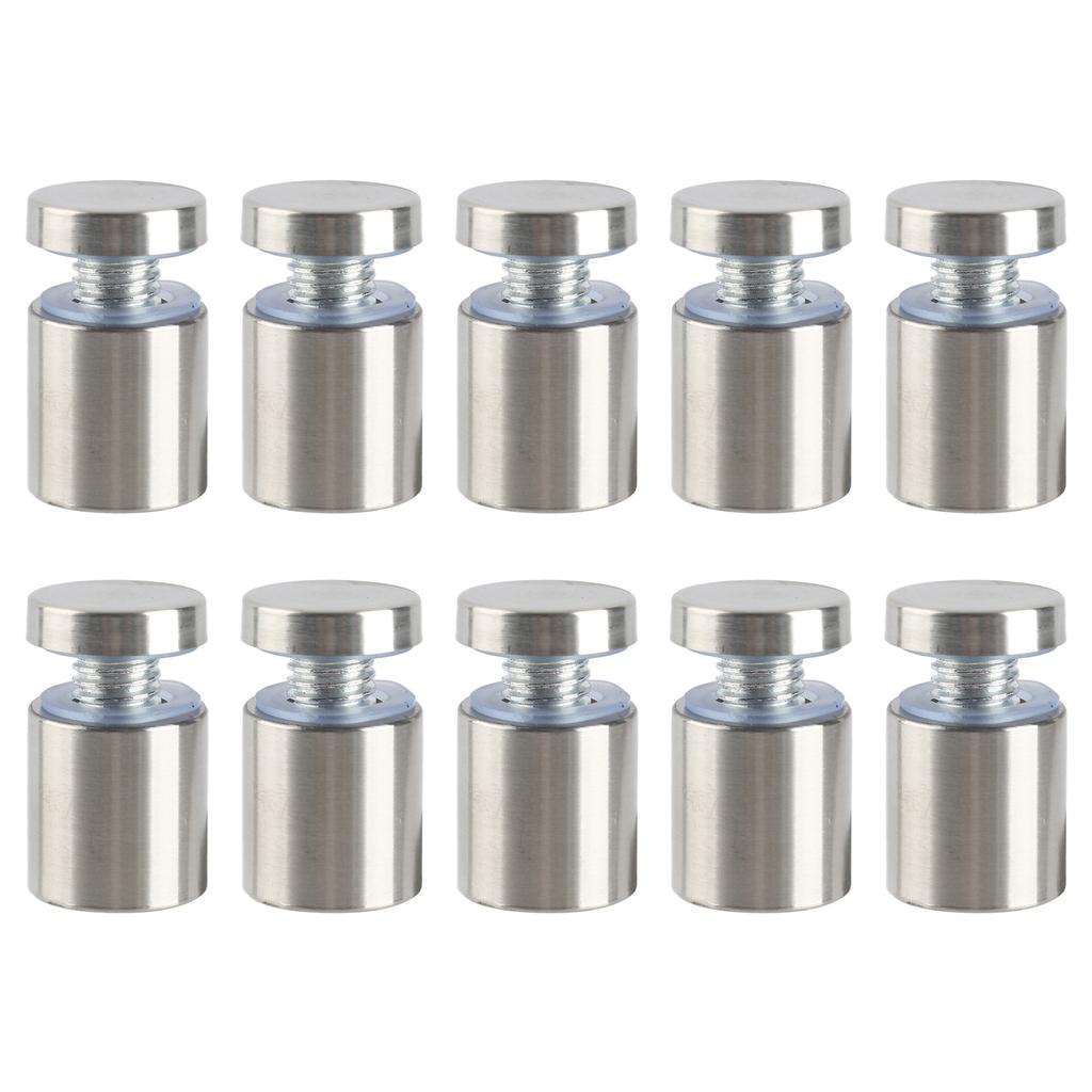 10 BUC Șurub Distanțier Publicitar din Oțel Inoxidabil Fier Rezistent la Rugină Montat pe Perete pentru Galerie