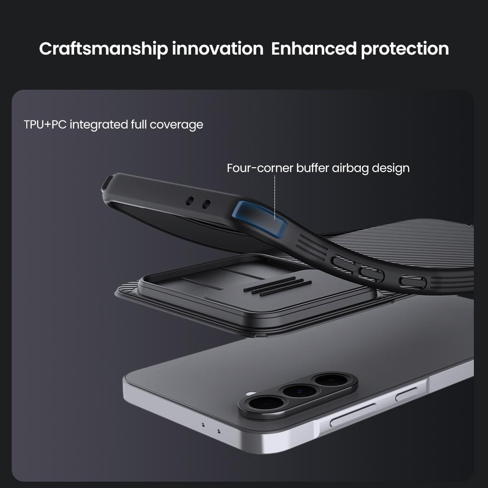 Nillkin For Samsung Galaxy A56 5G Phone Case CamShield Pro Magnetic Case Camera Protection Slide Cover