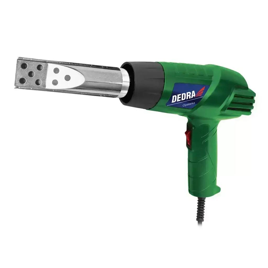 Dedra Ded7972 Heat Gun 1000W/2000W, 350-550*C, 300-500L/Min, With Grill Lighting Nozzle