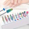 30Pcs Nail Drill Bits Ceramic Diamond Cuticle Efile Carbide Remover for Home Salon Acrylic Gel Nail Manicure Pedicure Tools