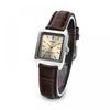 Casio Ltp V007l 9eudf Ltp V007l 9e Analoge Quadratische Sat Studenten Damen Lederuhr