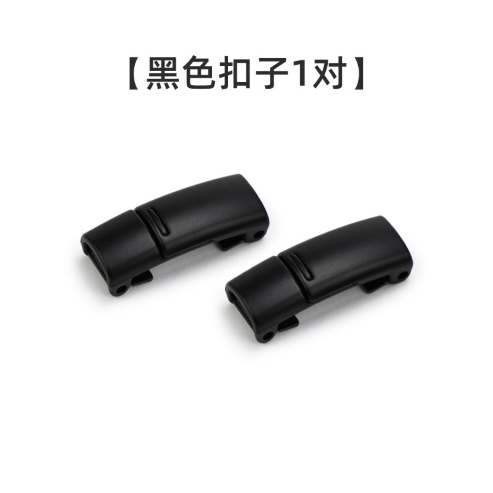 Metal Magnetic - Shoe Buckles, No-Tie Shoe Fasteners, Shoe Accessories, Elastic Shoe Decorations, No-Tie Shoe Buckles One Size чёрный